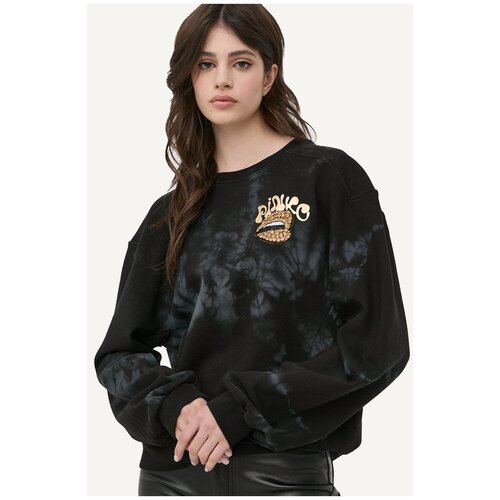 фото Джемпер (толстовка) для женщин, pinko, модель: 1g178qy7y5z98, цвет: чёрный, размер: l