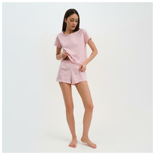 Пижама , размер 48-50, розовый футболка размер 48 50 розовый