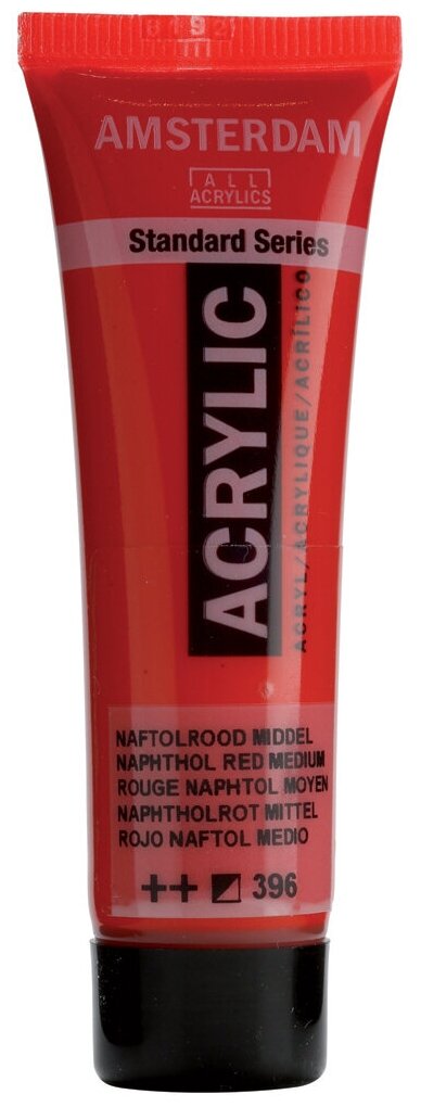 фото Royal Talens Краска акриловая Amsterdam туба 20мл №396 Красный нафтол средний