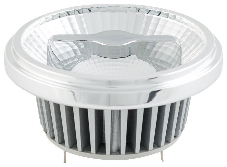 Лампа AR111-FORT-G53-15W-DIM Day4000 (Reflector, 24 deg, драйвер 350mA) (Arlight, Металл)