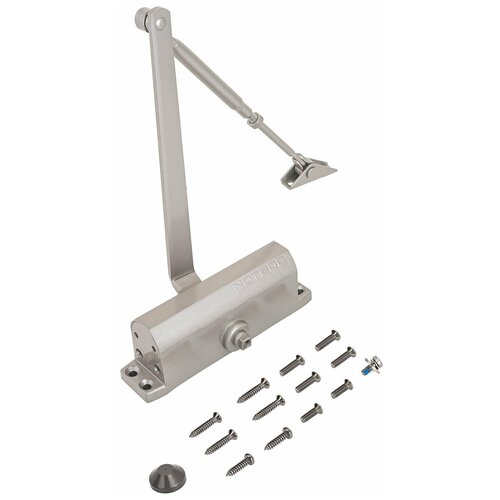 Доводчик дверной NOTEDO DC-080 GRAY 60-120 кг.
