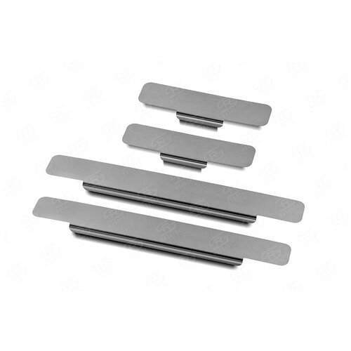 HYUNDAI SONATA 2020- Накладки на пороги RUSSTAL (нерж, шлиф) HYSON20-02