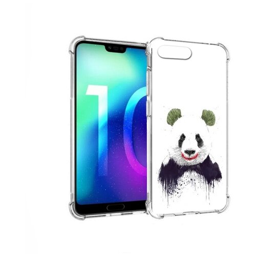 Чехол задняя-панель-накладка-бампер MyPads панда джокер для Huawei Honor 10 противоударный
