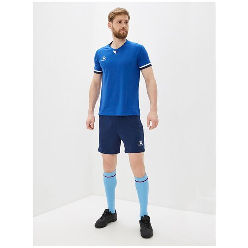 Футбольная форма KELME Short Sleeve Football Set синяя, размер S