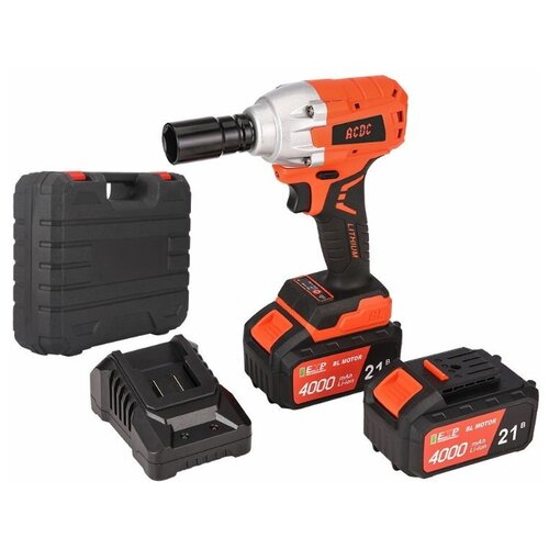 Гайковерт акк DCF-21BL 1-PLUS ударный с бесщеточным двигателем Li-ion-2шт 40Ач 330Нм ЗУ ударная головка кейс ACDC 1326000₽