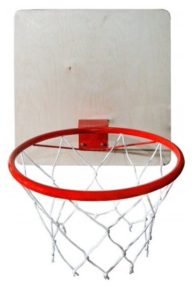 Кольцо баскетбольное Кмс с сеткой d=380 мм