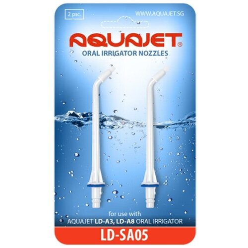 Насадка Aquajet LD-SA05 для LD-A3 2шт ирригатор aquajet ld a8