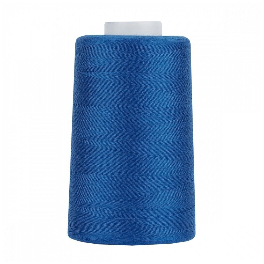 Швейные нитки MAXag basic 40/2 5000 ярдов, цвет 275 синий, 100% полиэстер Max (2.40/2. MAX.275)