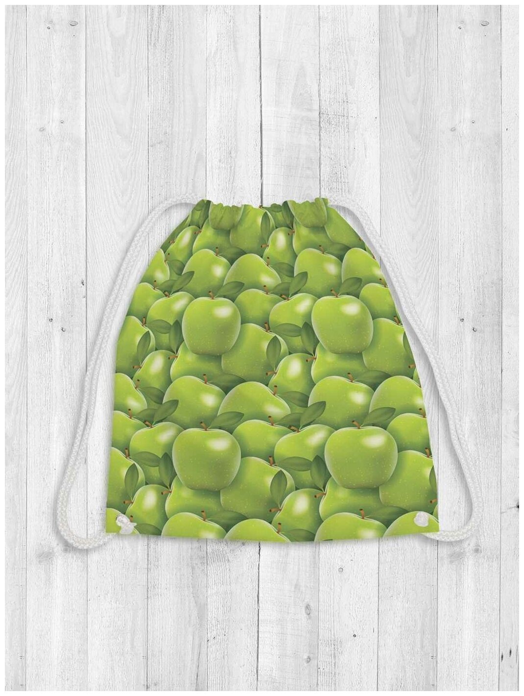 JoyArty Рюкзак-мешок Зеленые яблоки bpa_52715
