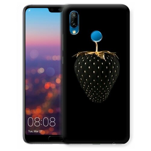 Дизайнерский силиконовый чехол для Huawei P20 Lite