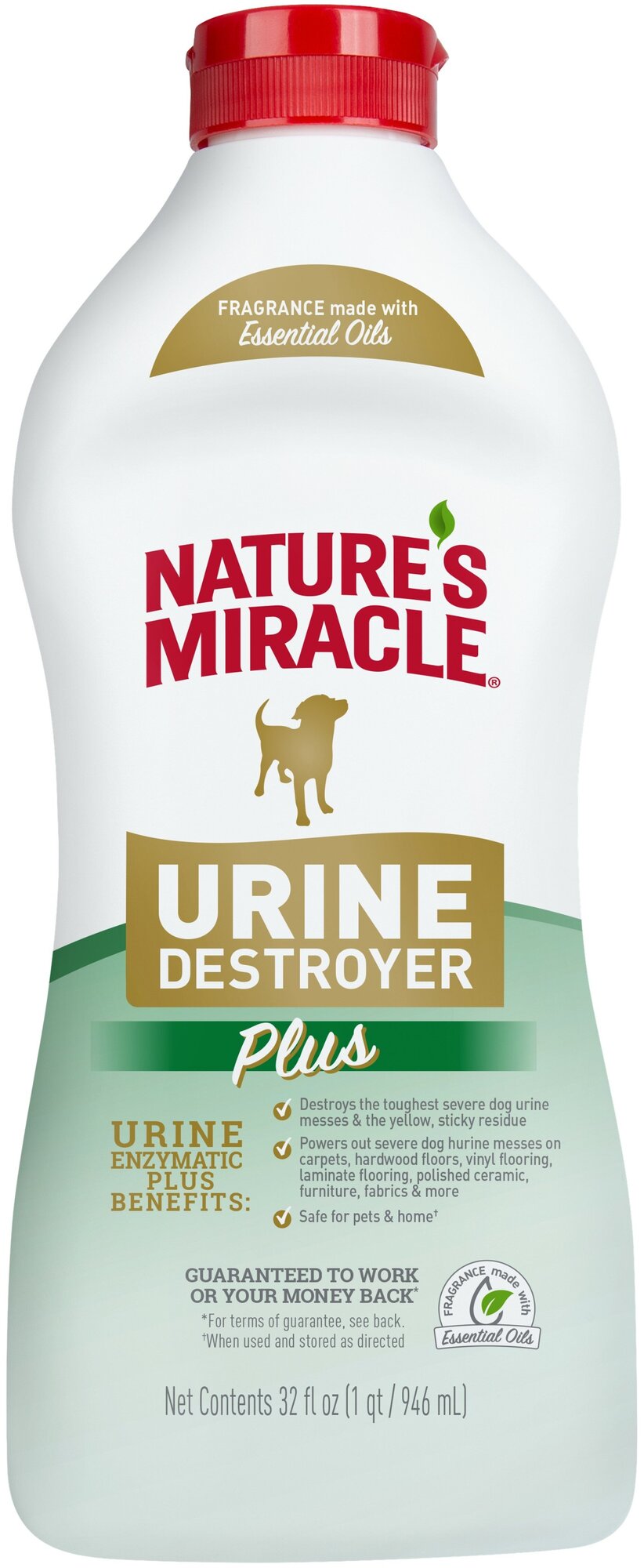 Средство 8in1 Natures Miracle Urine Destroyer уничтожитель пятен, запахов и осадка от мочи собак 946мл - фотография № 7