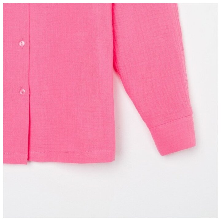 Комплект Kaftan, брюки, рубашка, длинный рукав, размер 40-42, розовый - фотография № 20