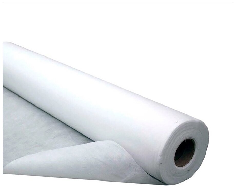 Спанбонд белый укрывной материал СУФ-42 г/м² ширина 3,2 м, 1 п/м