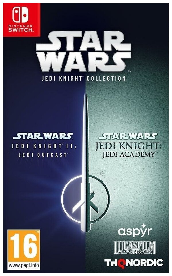 Star Wars: JEDI Knight Collection (Джедаи: Рыцарская Коллекция) Jedi Outcast + Jedi Academy (Switch) английский язык