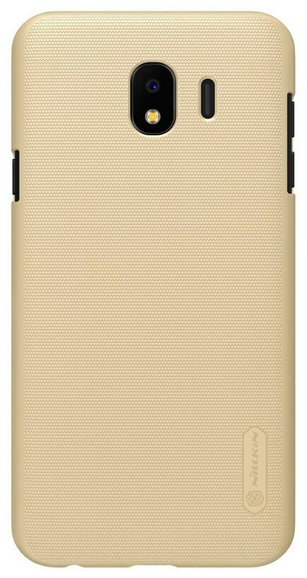 Накладка Nillkin Frosted Shield пластиковая для Samsung Galaxy J4 (2018) J400 Gold (золотистая)