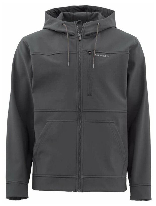 Simms Куртка Rogue Fleece Hoody Мужской, M, raven активный отдых