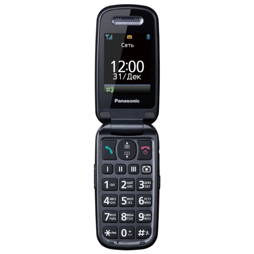 Мобильный телефон Panasonic KX-TU456RU черный