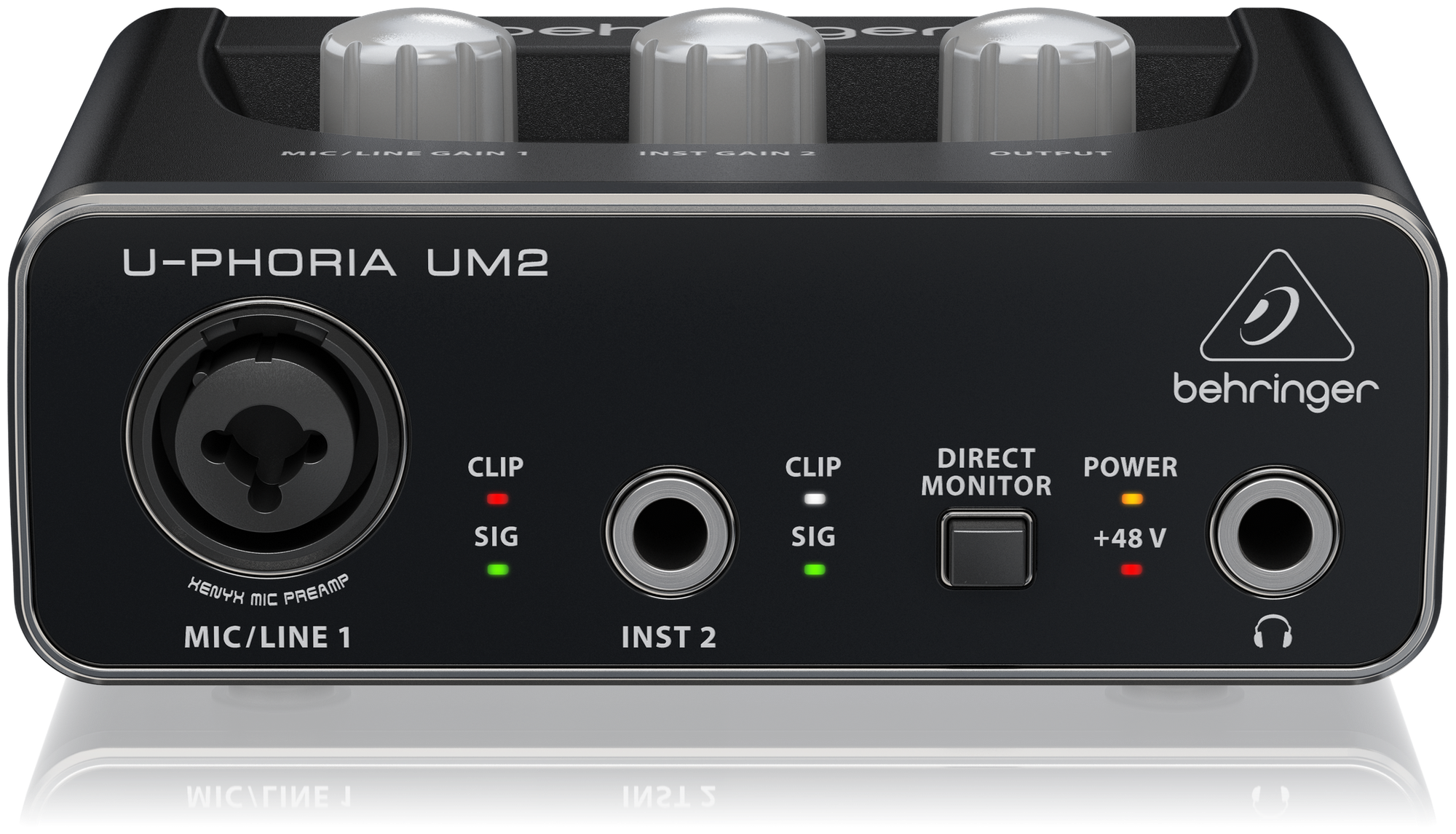 Внешняя звуковая карта с USB Behringer UM2 U-PHORIA