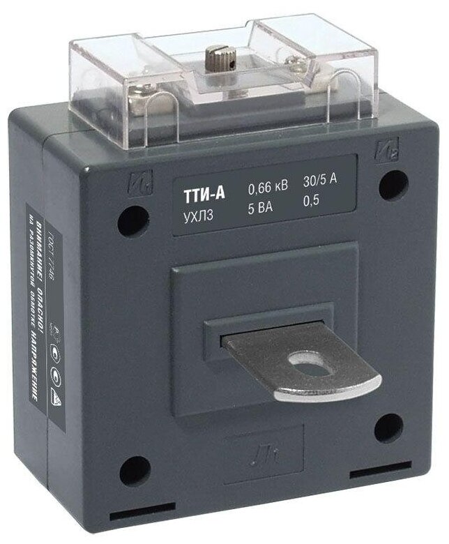 Трансформатор тока ТТИ-А 100/5А 5ВА 0,5S, IEK ITT10-3-05-0100 (1 шт.)