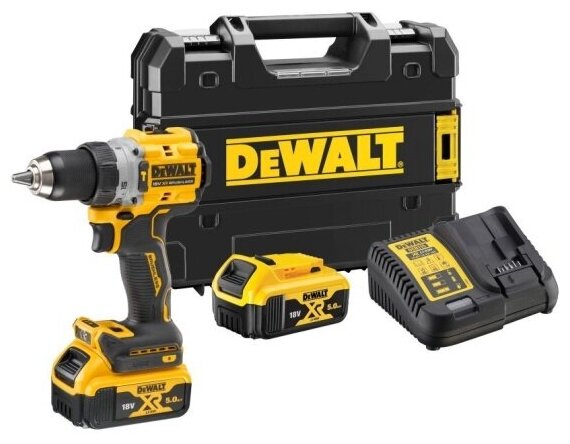 Дрель-шуруповерт аккумуляторная Dewalt DCD805P2T