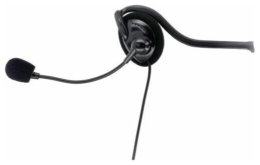 Компьютерная гарнитура HAMA NHS-P100 черный