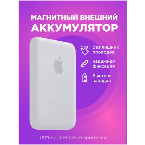 Магнитная беспроводная зарядка Magsafe Battery Pack / Power Bank для iphone 12 13 Pro Max mini