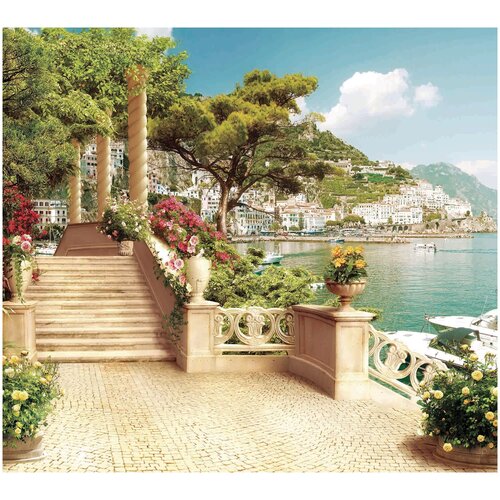 Фотообои Flizetto Matrix Средиземноморский пейзаж 300х270 см 6730₽