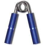 INDIGO Эспандер кистевой пружинный INDIGO 55 кг алюминевые ручки 97036 IR/55 Синий металлик - изображение