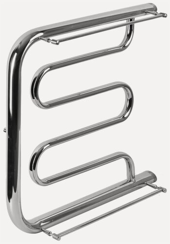 Изображение товара Полотенцесушитель Аквадрайв Фокстрот, водяной, нержавеющая сталь, цвет хром 50Х50