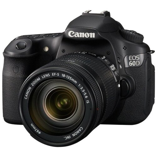 Фотоаппарат Canon EOS 60D Kit EF-S 18-55mm f/3.5-5.6 DC III, черный