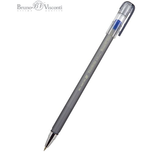 Ручкa BrunoVisconti, шариковая, 0.5 мм, синяя, FirstWrite. ICE, Арт. 20-0236 ручка шариковая неавтоматическая firstwrite ice 0 5мм синяя 20 0236