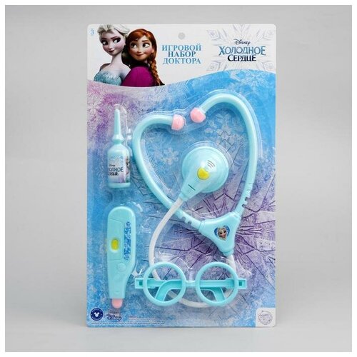 игровой набор доктора 7627310 Набор доктора игровой Frozen, Холодное сердце, на подложке