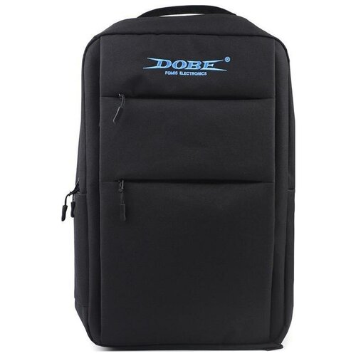 рюкзак для игровой приставки sony playstation 5 ps5 xbox one series s x dobe storage case ty 0823 gray сумка портфель Рюкзак для игровой приставки Dobe TY-0823 Black (PS5, Xbox Series S/X)