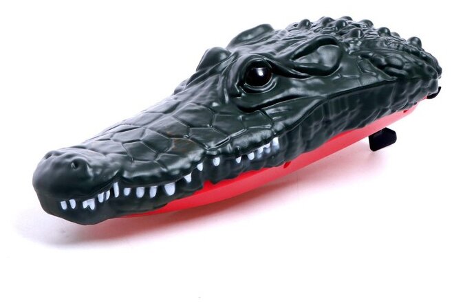 Катер Сима-ленд Крокодил 7149732, 27 см, черный/красный — купить в интернет-магазине по низкой цене на Яндекс Маркете