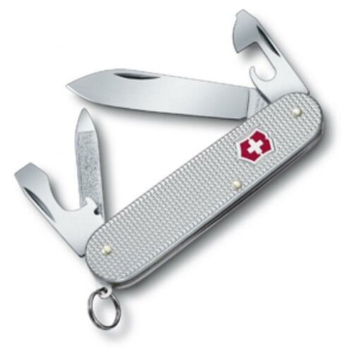 Нож Victorinox Cadet, 84 мм, 9 функций, серебристый