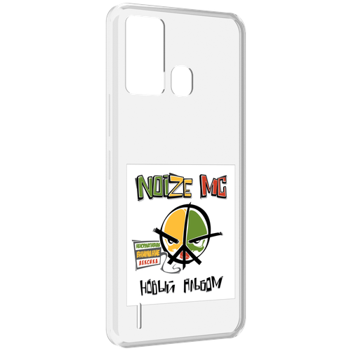 Чехол MyPads Новый альбом Noize MC для ITEL S16 / ITEL Vision 1 Pro задняя-панель-накладка-бампер