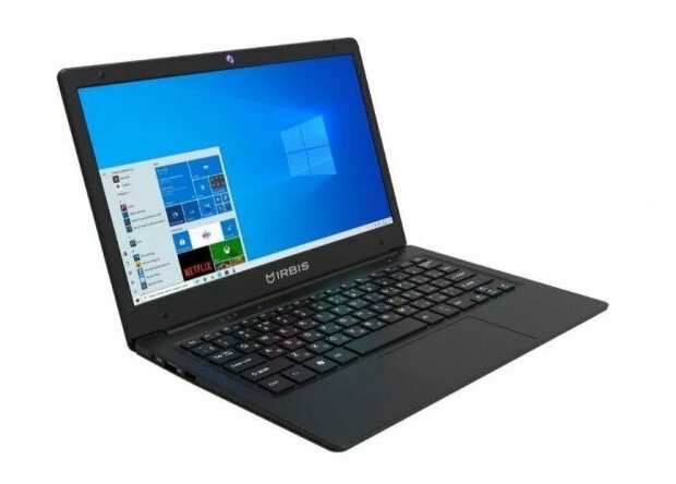 Ноутбук Irbis NB104 N40204GB64GB eMMCHD graphics 600116 1366768 IPSWiFiBTcamWin10Problack