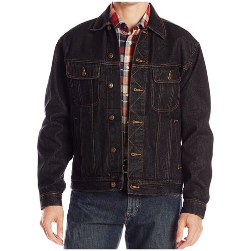 фото Куртка джинсовая wrangler rugged wear black (xlt)