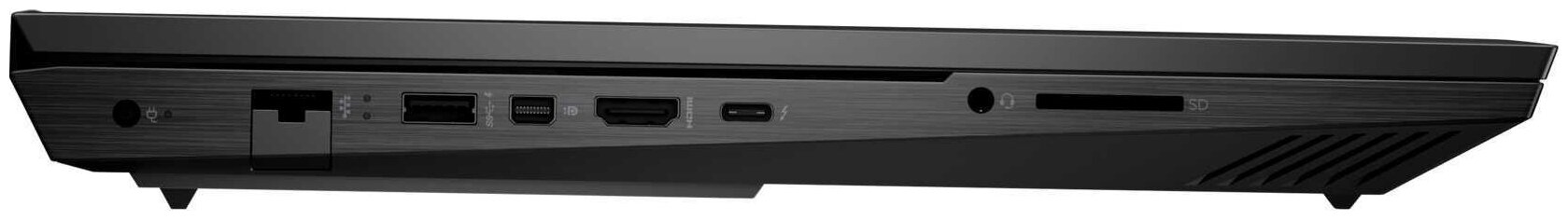 Ноутбук 173 IPS QHD HP Omen 17-ck0047ur black Core i7 11800H16Gb1Tb SSD3070 8GbDOS 4E1C9EA