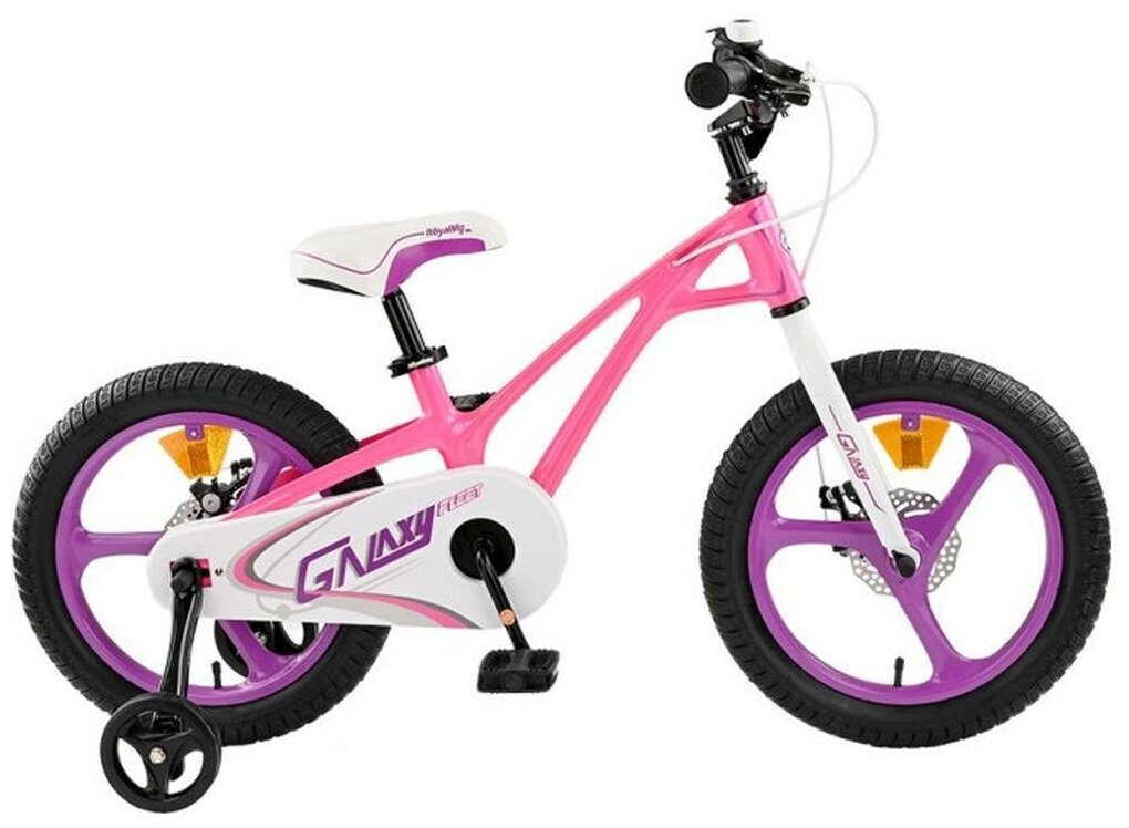 Велосипед двухколесный детский ROYALBABY Galaxy Fleet 18"Pink/Розовый