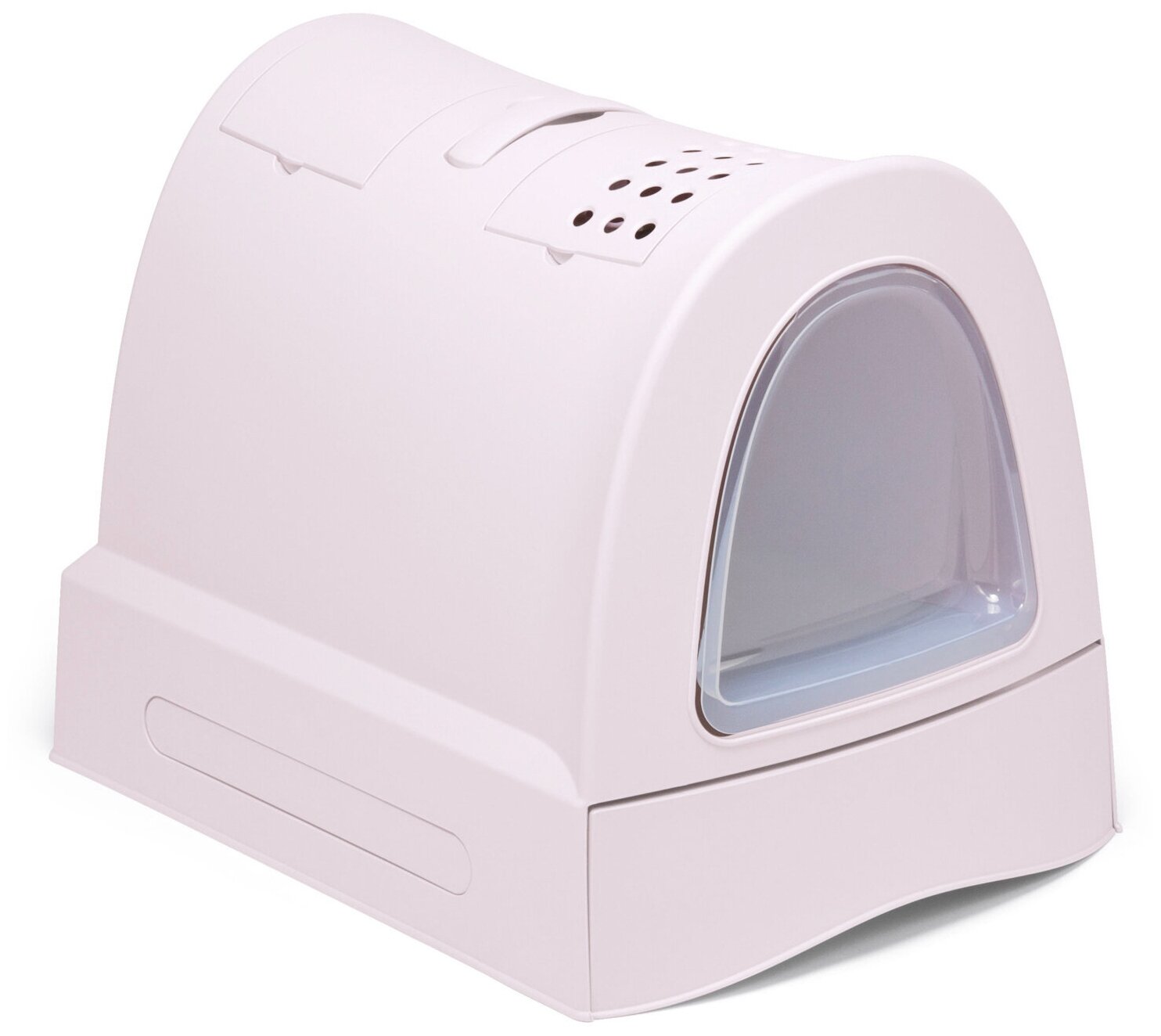 IMAC био- туалет для кошек ZUMA 40х56х42,5h см, пепельно- розовый - фотография № 7