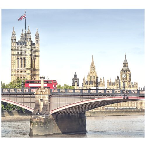 CHU14403 Фотообои 3d на стену флизелиновые Города Великобритания Лондон 300x270 4500₽