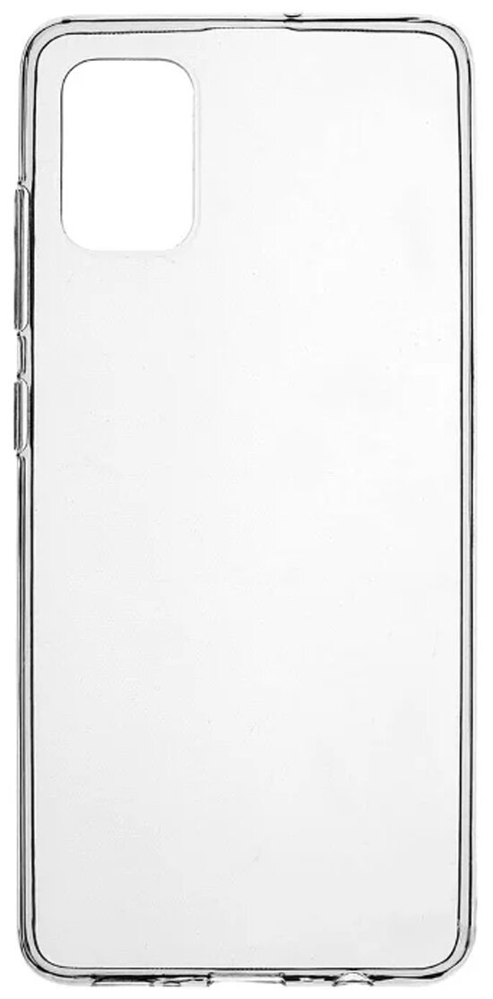 Чехол-крышка LuxCase PA515TBEGRU для Samsung Galaxy A51, термополиуретан, прозрачный - фото №1