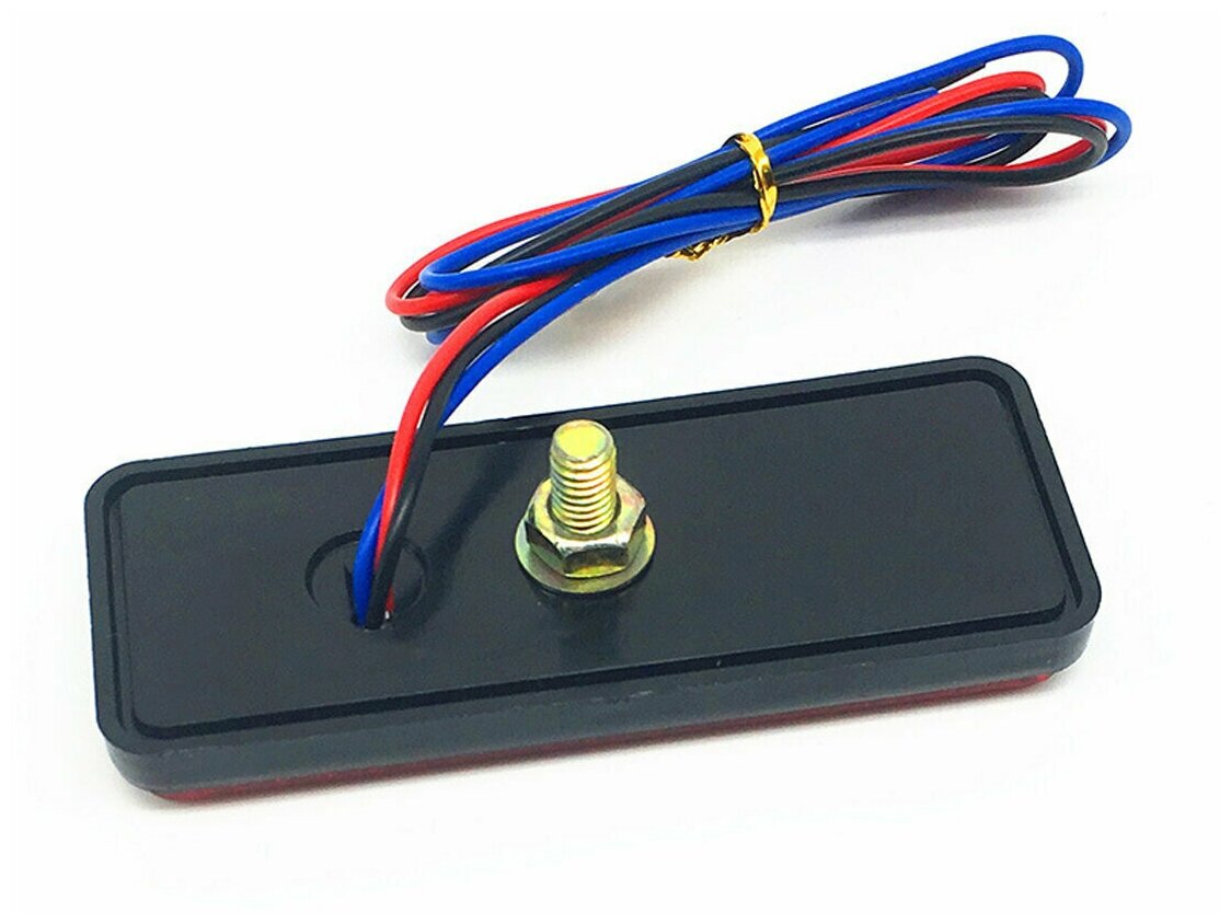 Задний фонарь стоп-сигнал для мотоцикла сигнал желтый 9х4 BroBiker BR-LED2-14