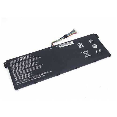 аккумулятор oem совместимый с ac14b18j ac14b13j для ноутбука acer e3 111 11 4v 2200mah черный Аккумулятор для ноутбука Acer Chromebook 13 CB5-311 (AC14B18J) 11.4V 3090mAh 35Wh, черный, OEM