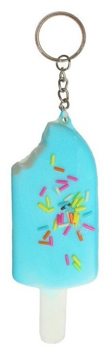 Мялка-сквиши Эскимо, на брелоке, цвета микс. В упаковке: 1