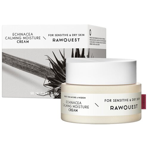 RAWQUEST ECHINACEA CALMING MOISTURE CREAM Увлажняющий крем с экстрактом эхинацеи