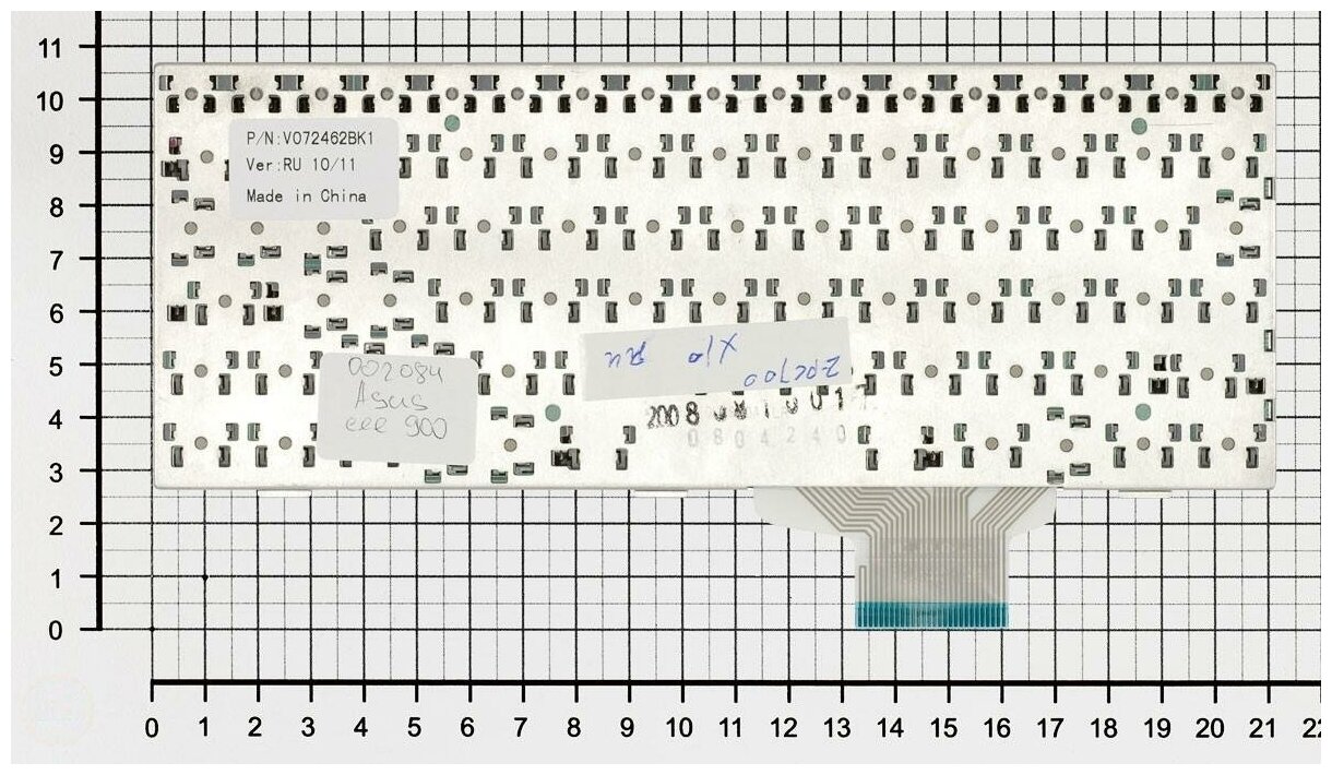 Клавиатура для ноутбука Asus 04GN021KUS00 русская черная