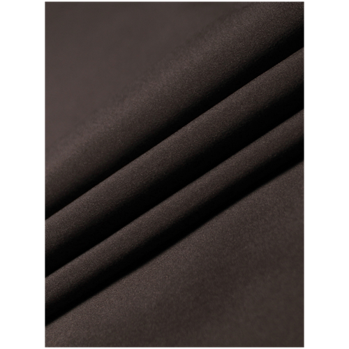 Ткань подкладочная коричневая, для одежды MDC FABRICS PSP520\brown однотонная, для шитья. Отрез 1 метр