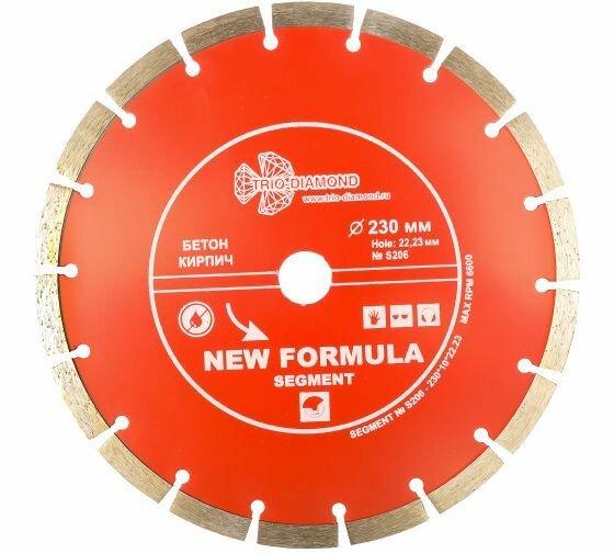 230 New Formula Segment 230*10*22.23 mm